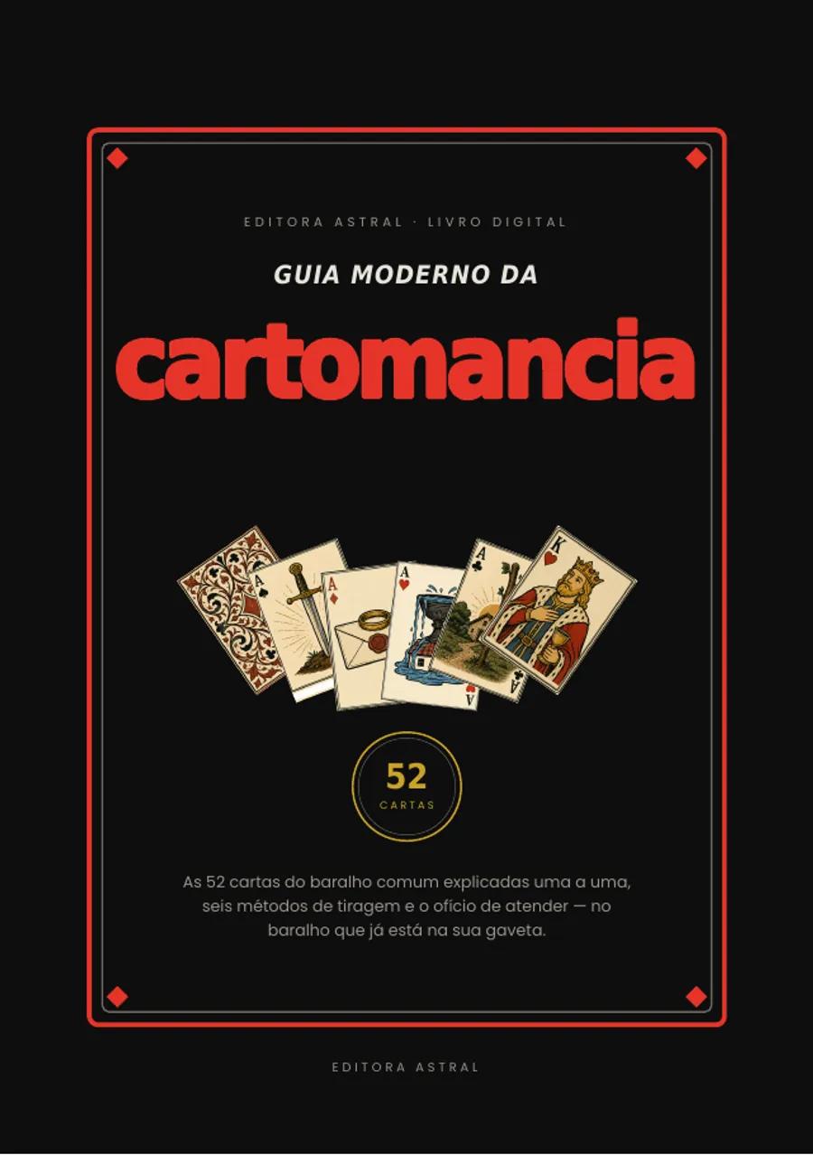 Capa do Guia Moderno da Cartomancia